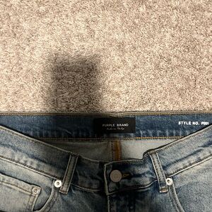 Purple Brand Blue Denim Jeans
